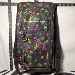 Vibedration Hydration Backpack w/o bladder - Neon Tropical - Used